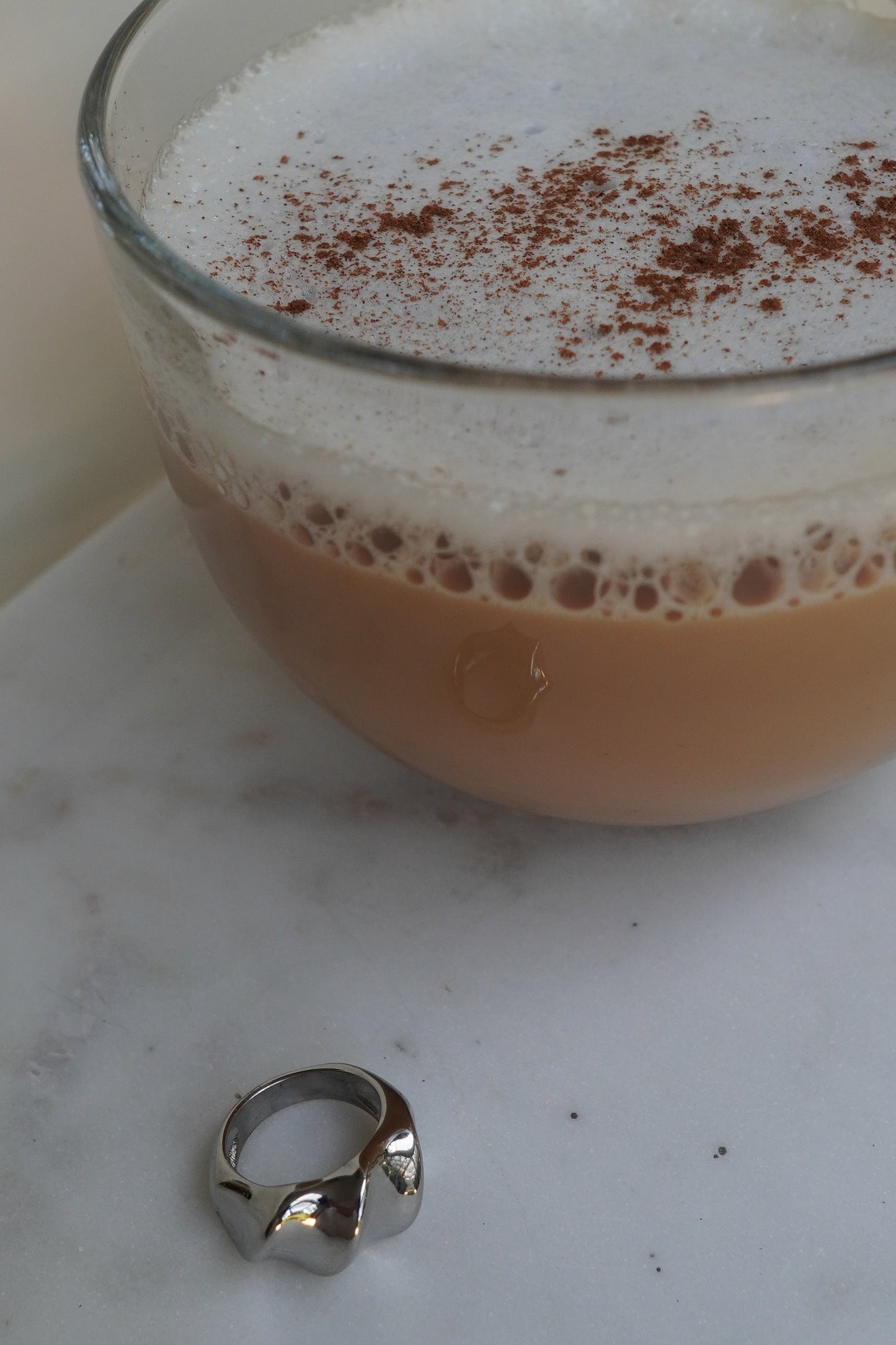 Cappuccino Ring (Silver)