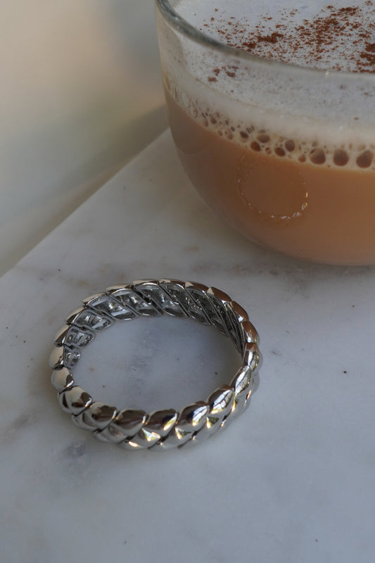 Blonde Espresso Bracelet (Silver)