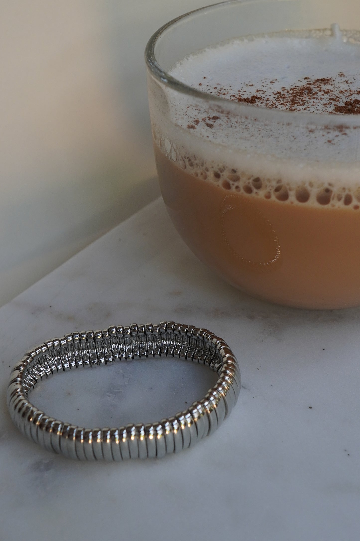 Espresso Macchiato Bracelet(Silver)