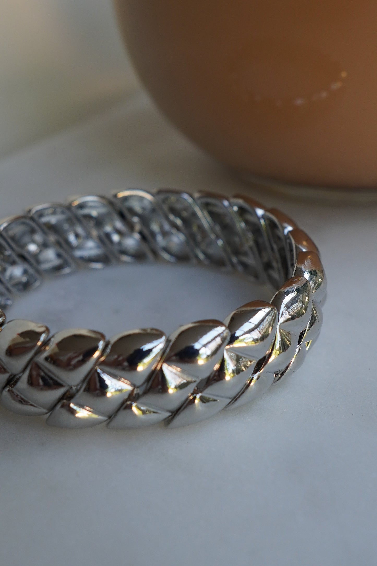 Blonde Espresso Bracelet (Silver)