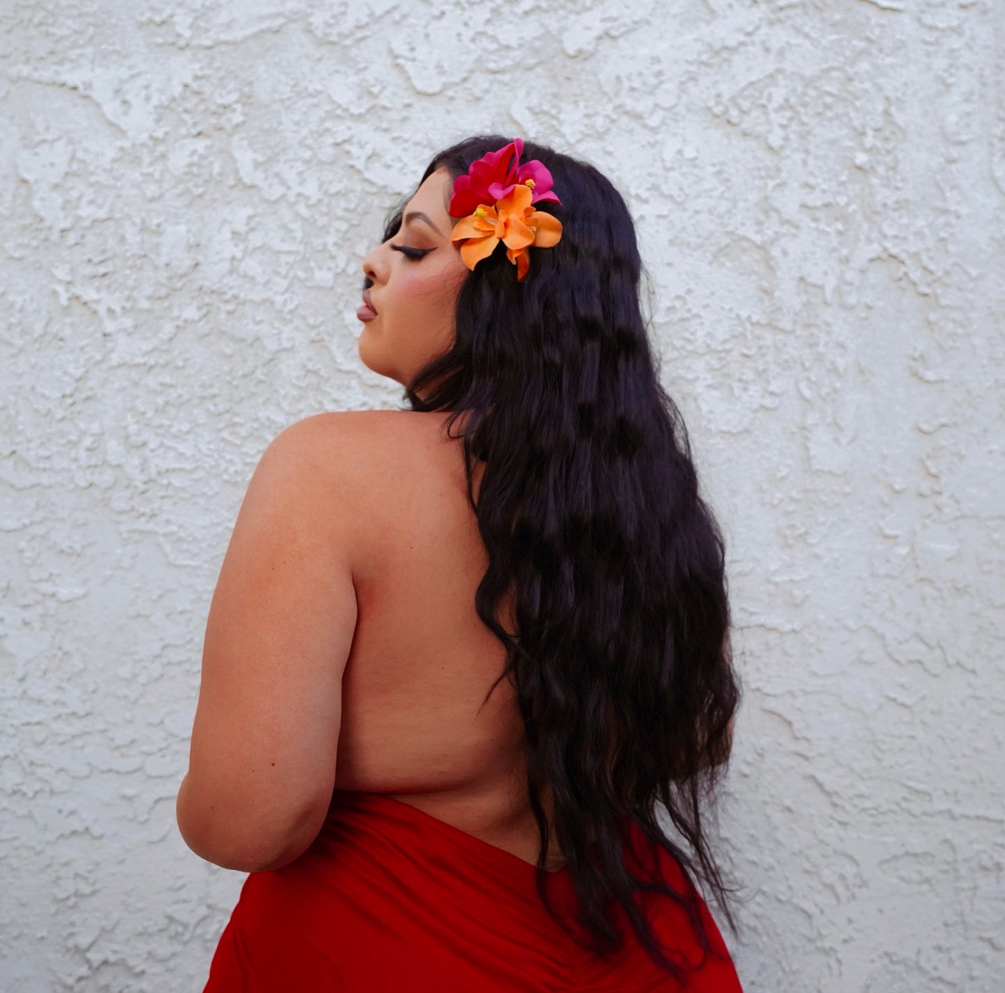 ROSA ROJA DRESS (RED)