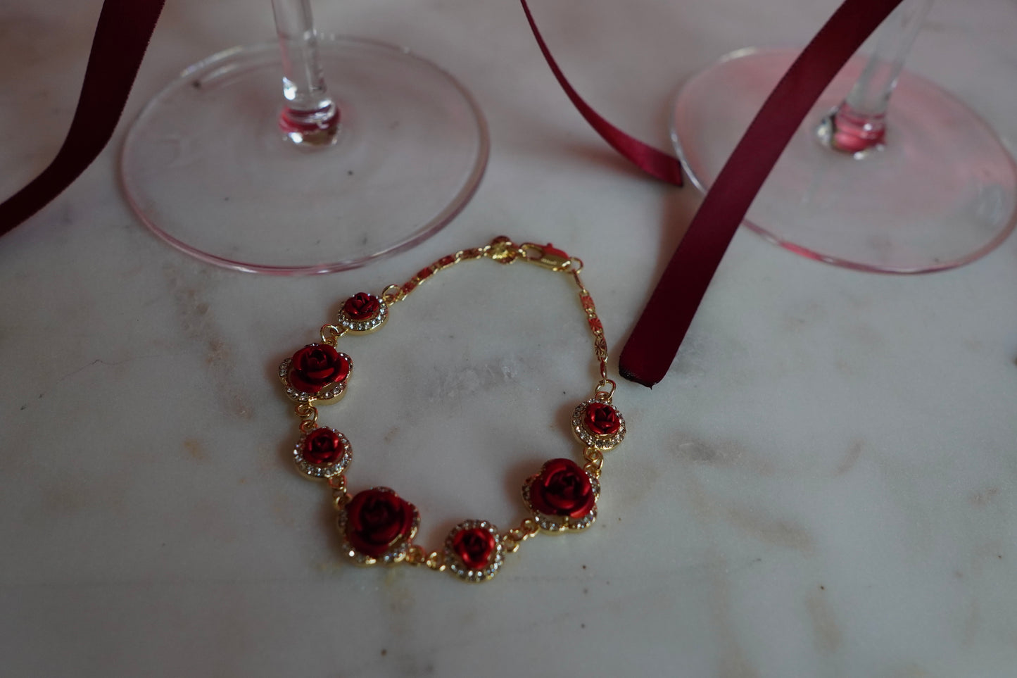 ROŚE BRACELET (GOLD)