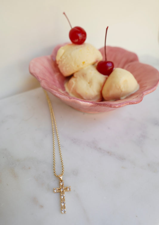 PASSIONFRUIT GELATO NECKLACE (GOLD)
