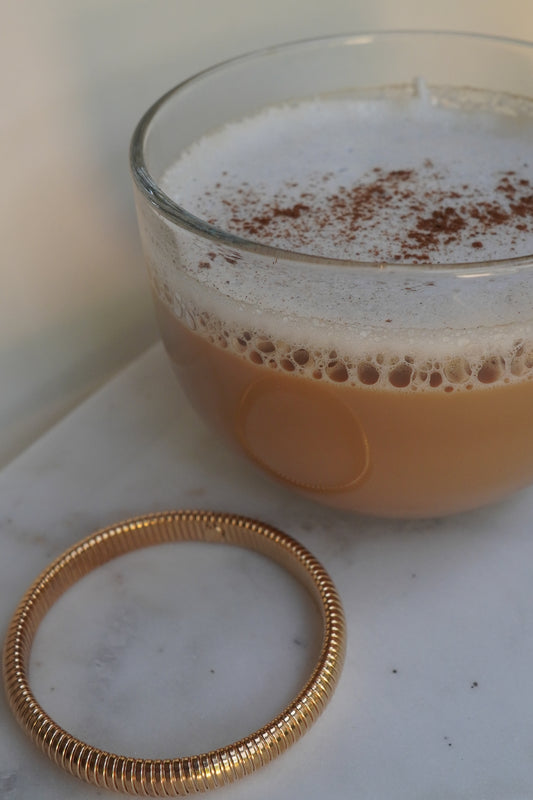 Matcha Latte Bracelet (Gold)