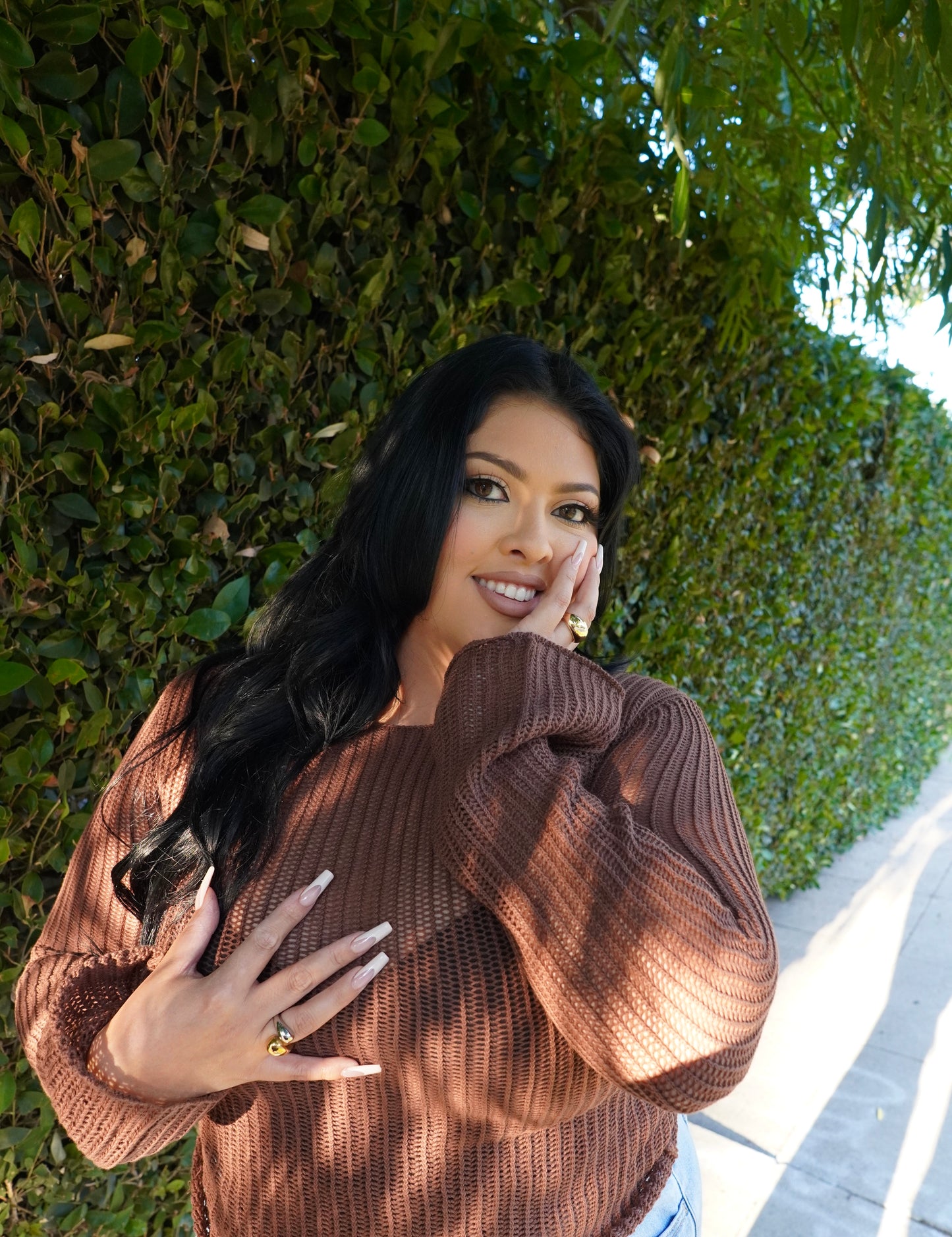 ESPRESSO MARTINI TOP (BROWN)