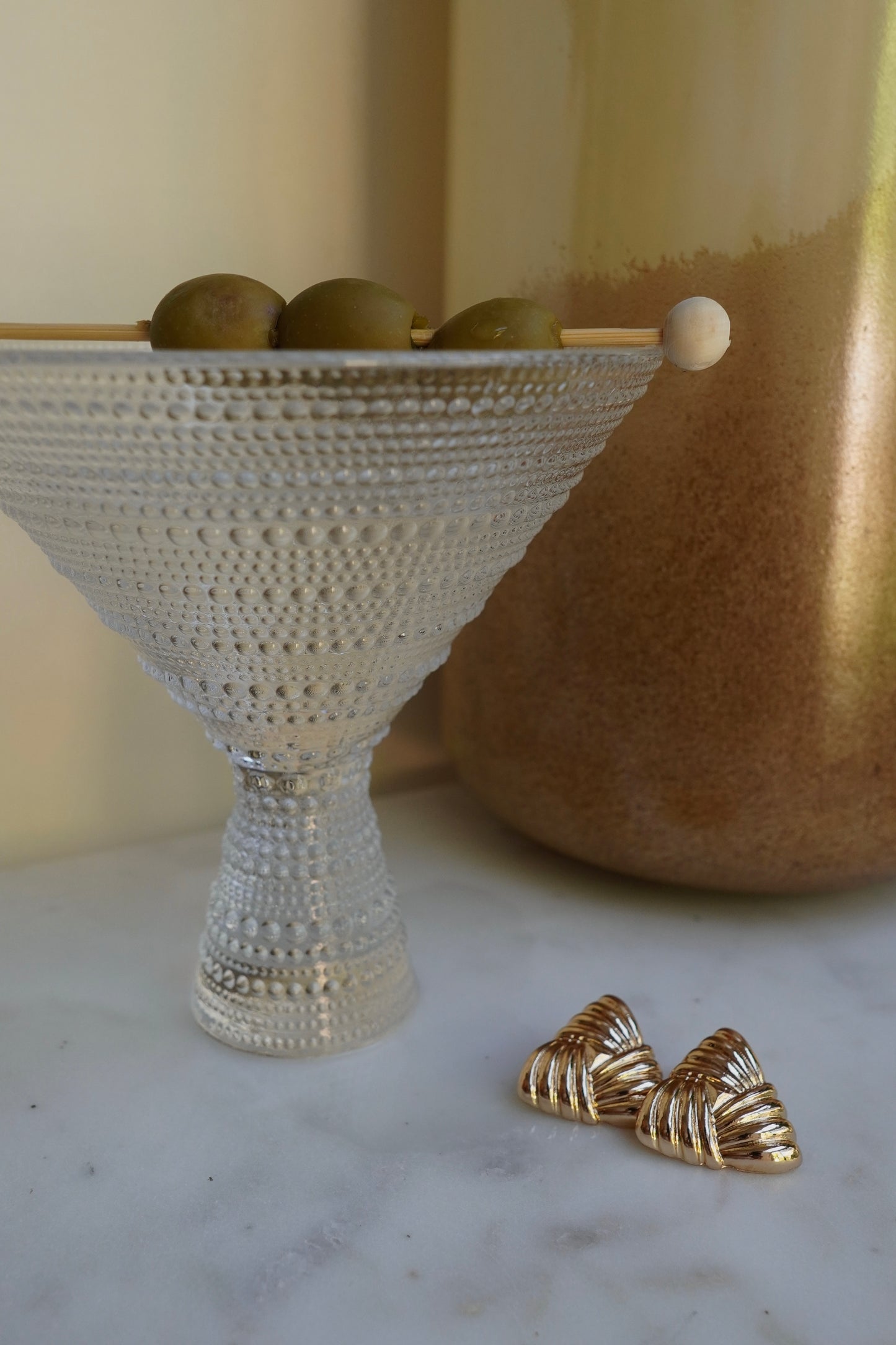 THE CLASSIC MARTINI EARRINGS (GOLD)