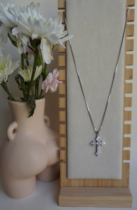 ZINNIA NECKLACE (SILVER)