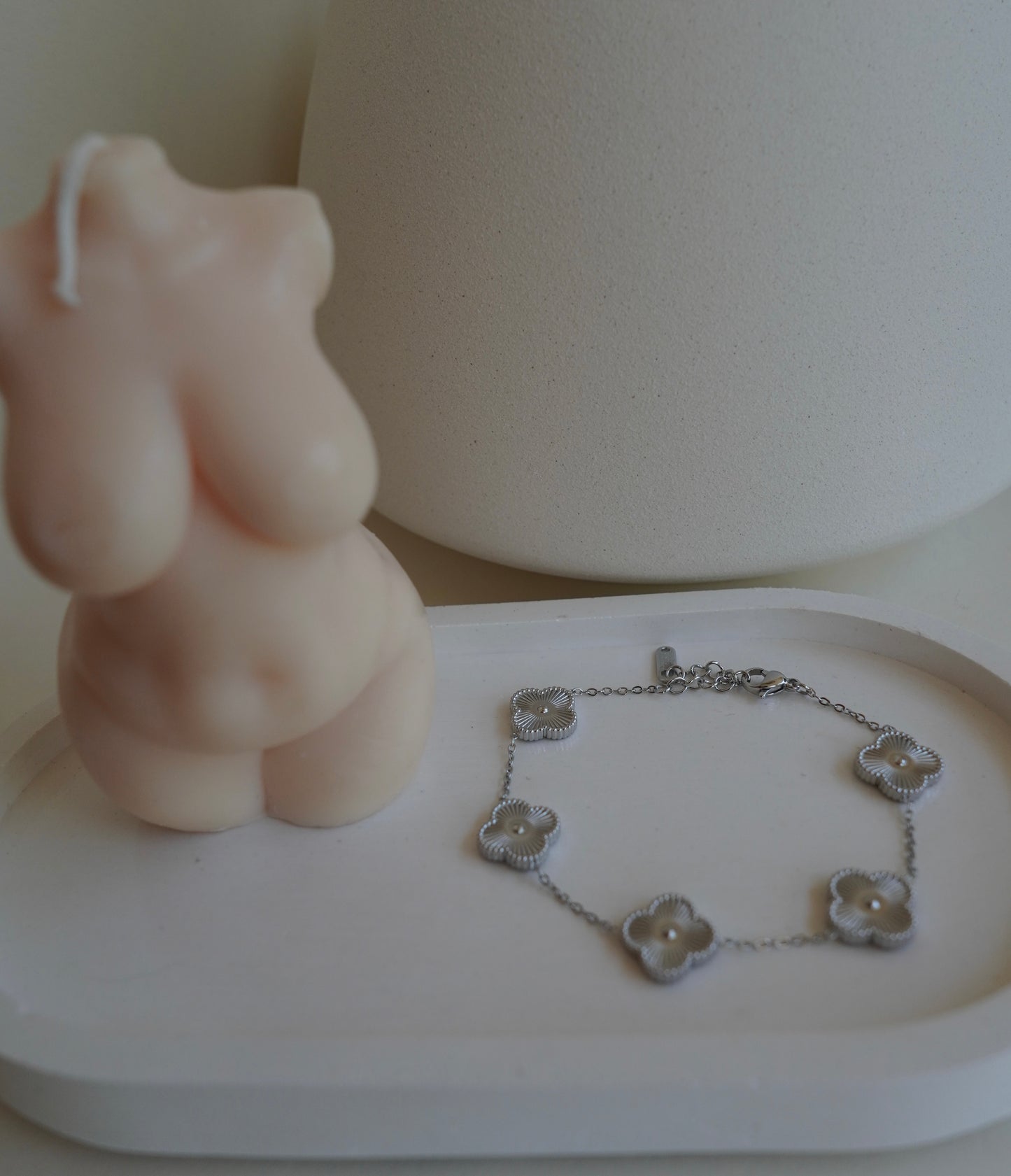 MATERIAL GIRL BRACELET (SILVER)