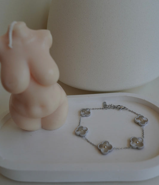 MATERIAL GIRL BRACELET (SILVER)