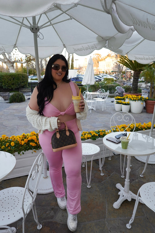 STRAWBERRY LEMONADE SET(LIGHT PINK)