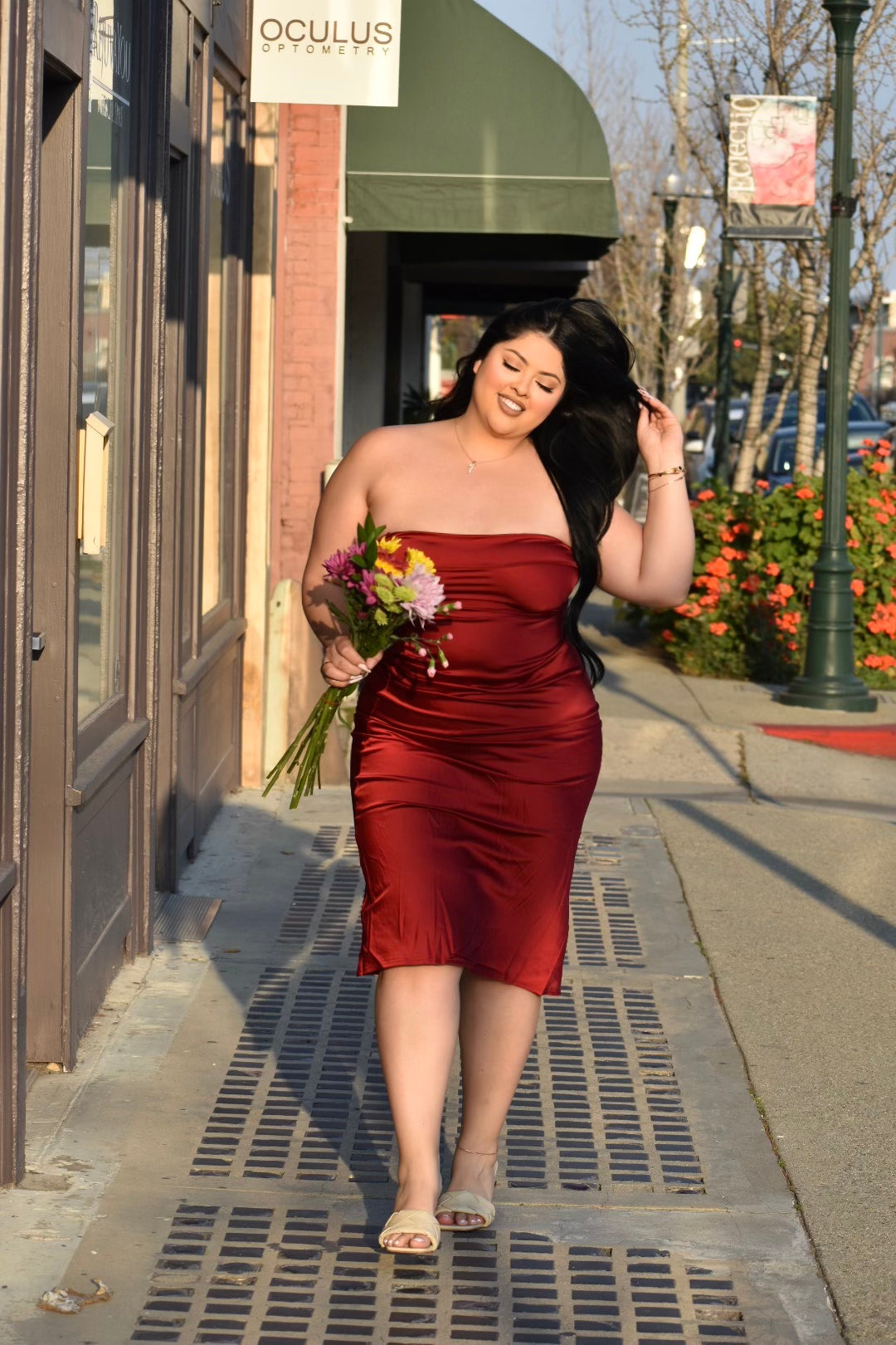 ROSE DRESS (RED)