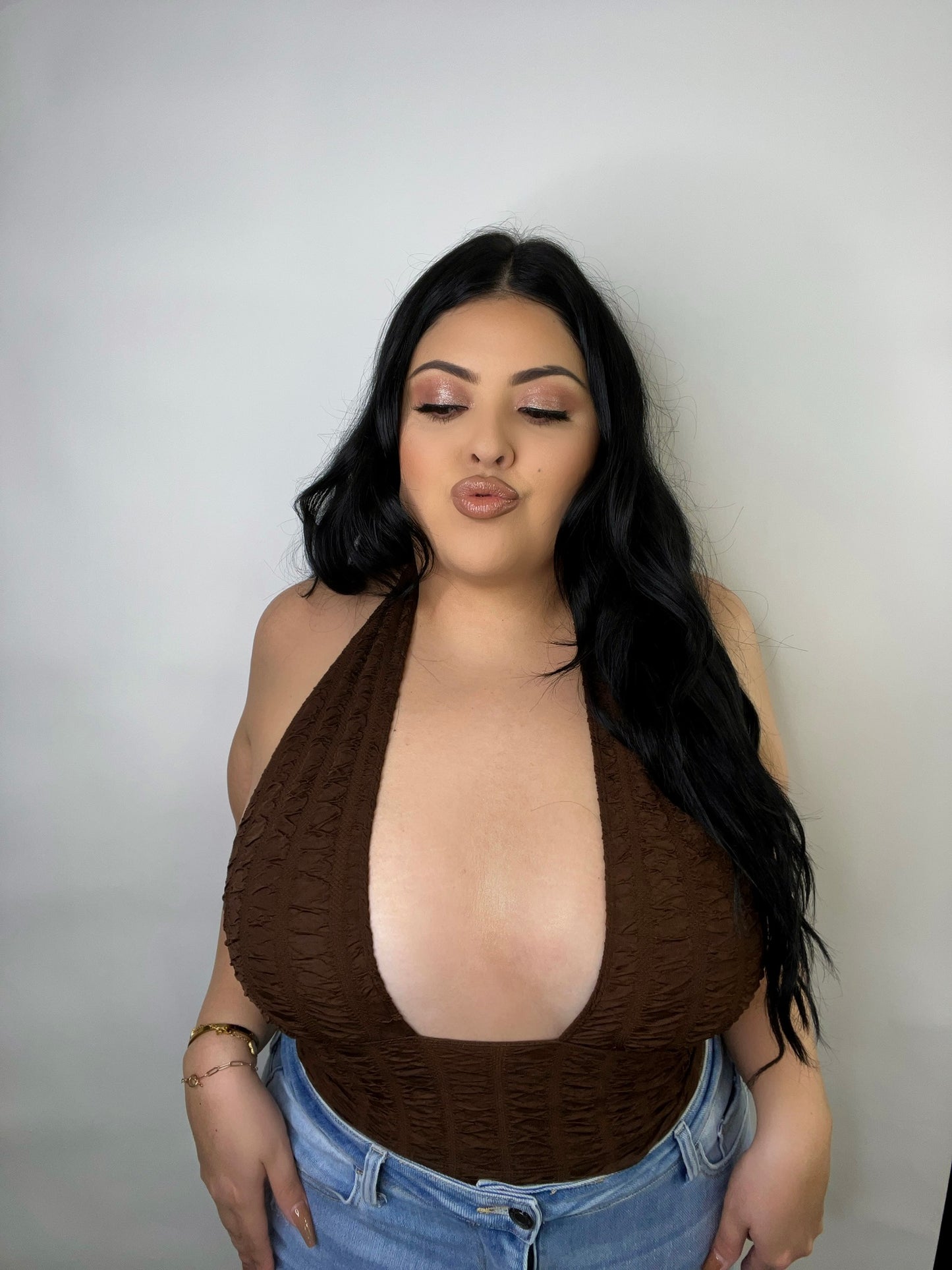 GIAVANA TOP (BROWN)