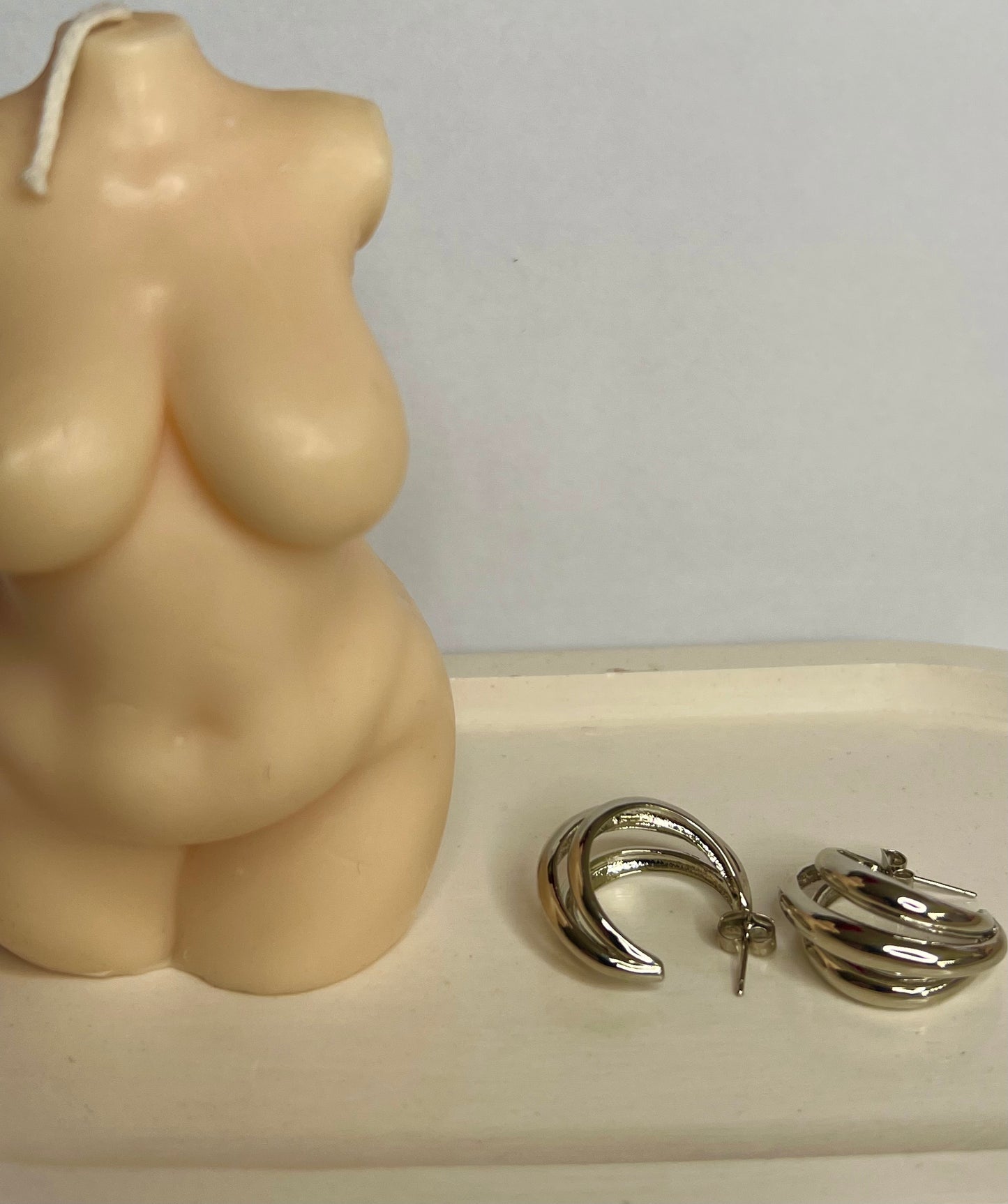 BAECATION EARRINGS (SILVER)