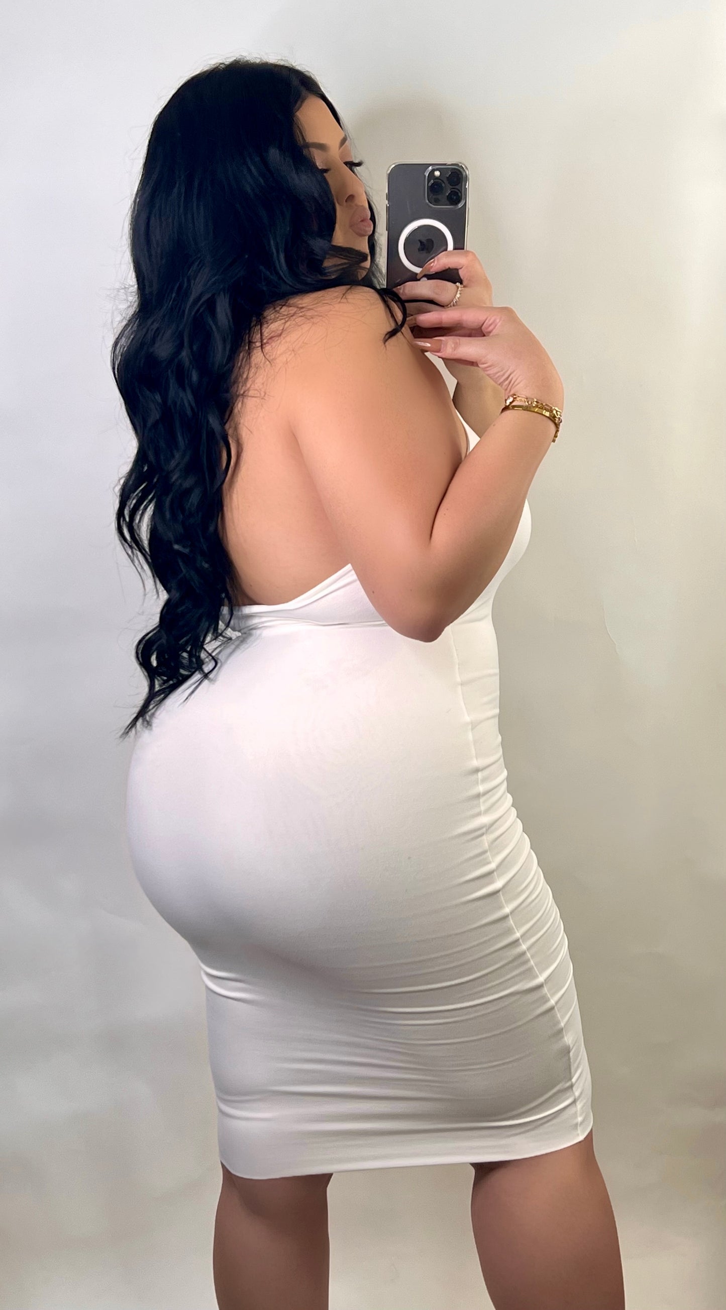 STEAL YOUR HEART DRESS (WHITE)