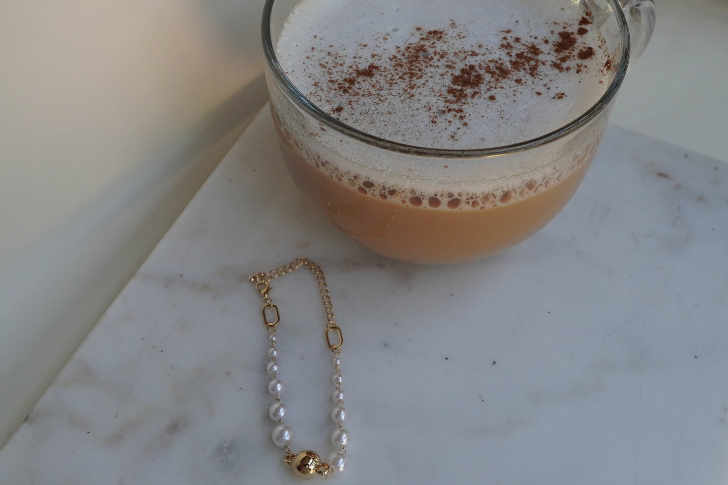 Iced Coffee Bracelet (Gold)