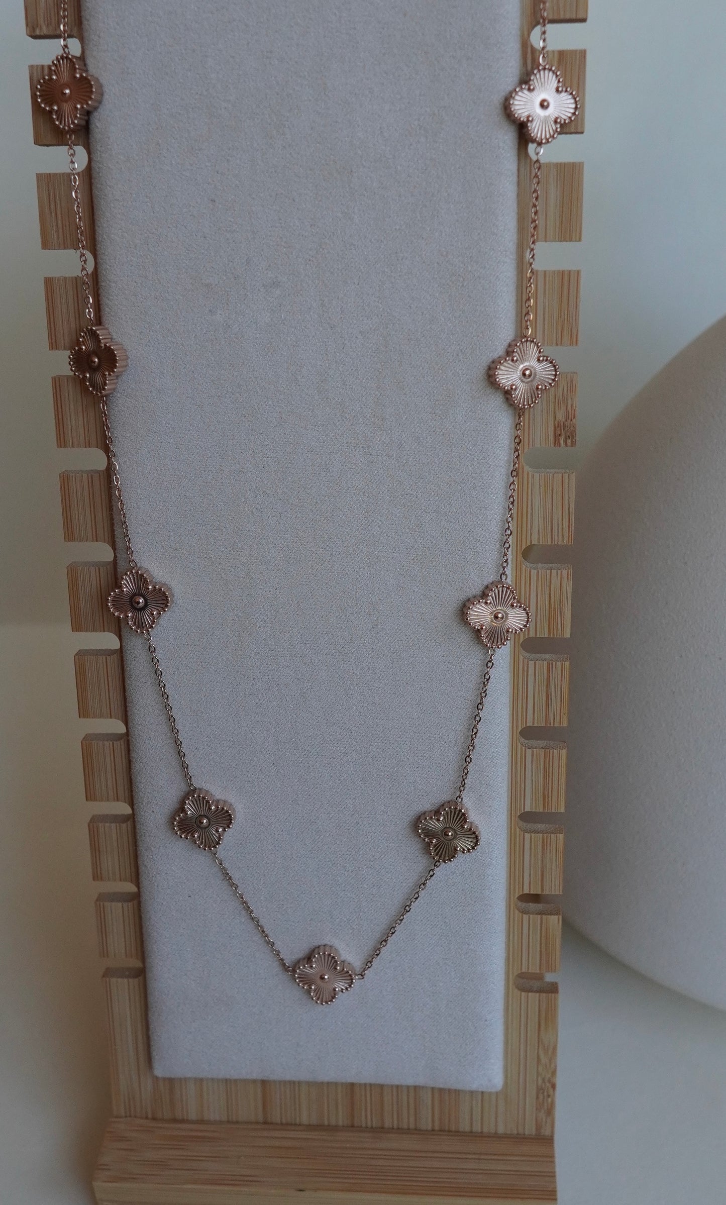 FINER THINGS NECKLACE (ROSEGOLD)