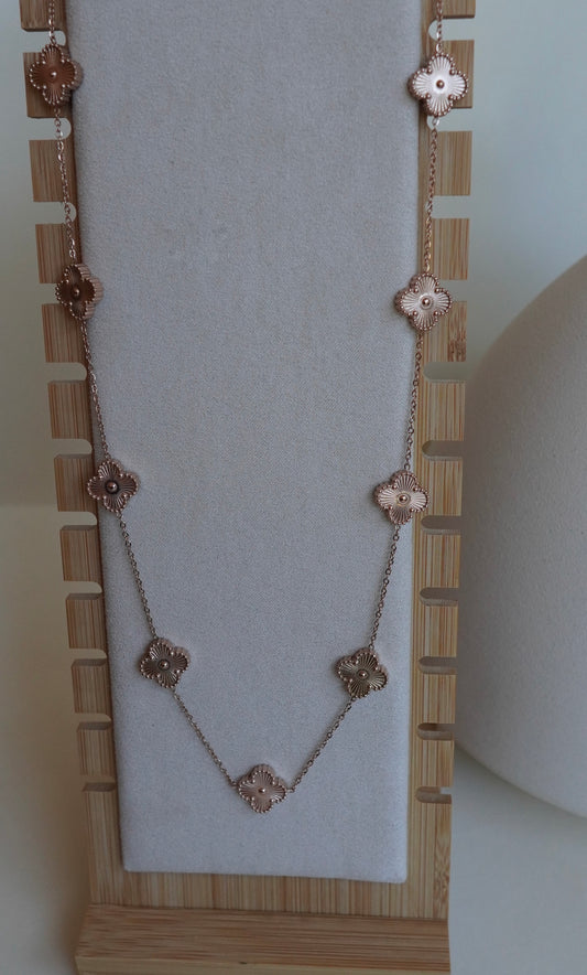 FINER THINGS NECKLACE (ROSEGOLD)