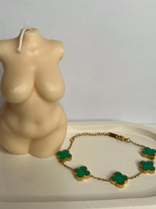 Material Girl Bracelet (Green)